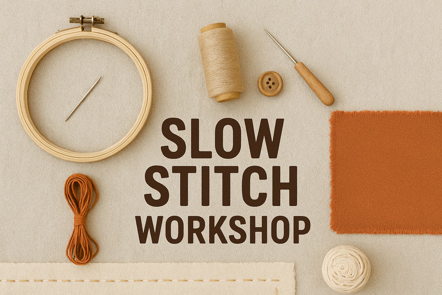 SLOW STITCH WORKSHOP